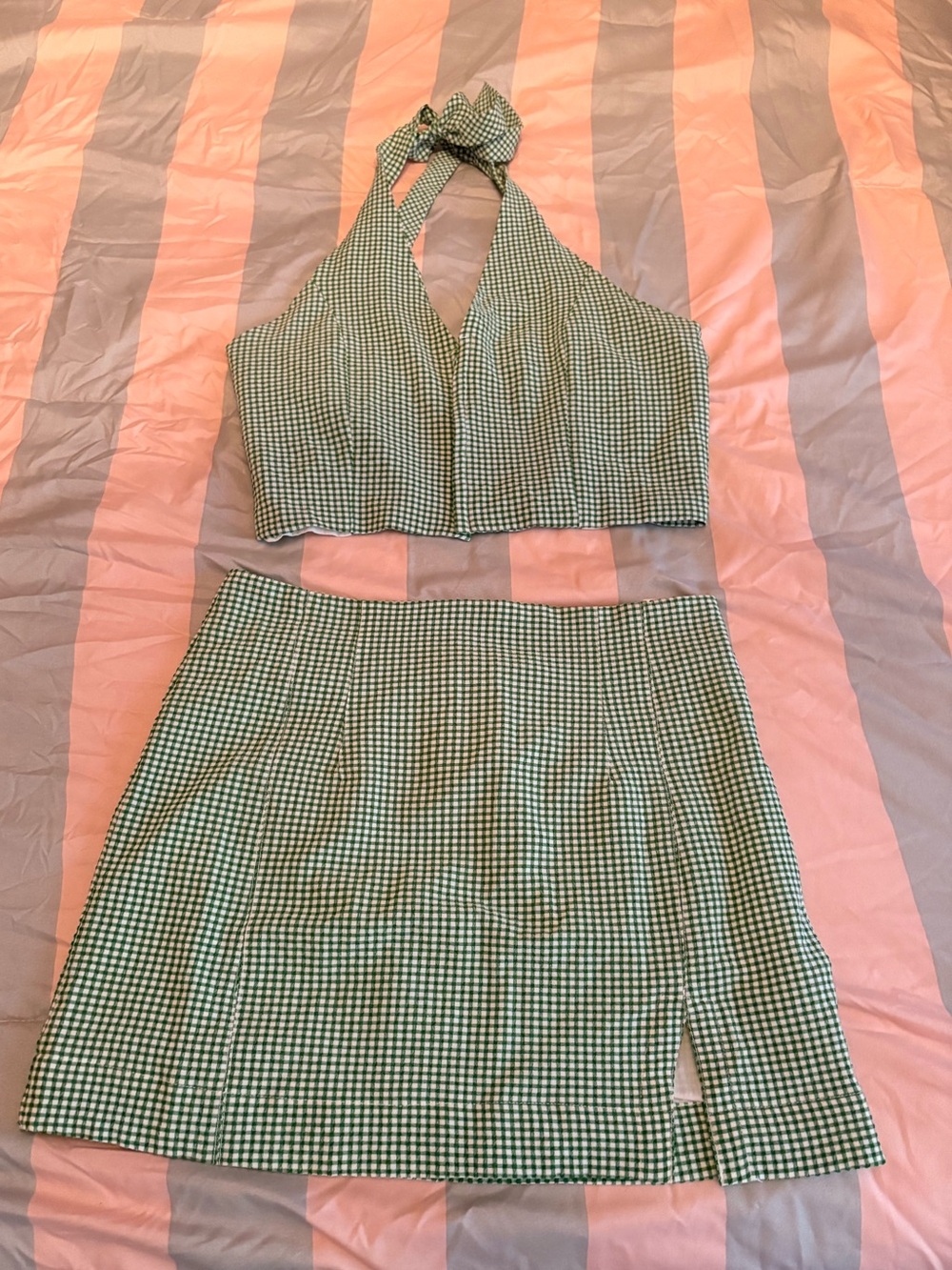 Oak + Fort Green Plaid Set